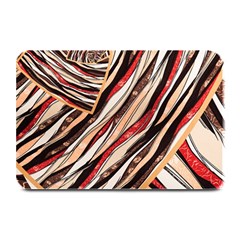 Fabric Texture Color Pattern Plate Mats by Nexatart