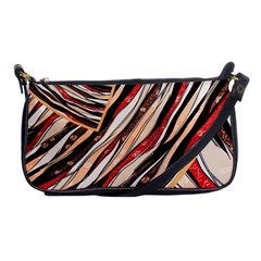 Fabric Texture Color Pattern Shoulder Clutch Bags