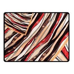 Fabric Texture Color Pattern Fleece Blanket (small) by Nexatart