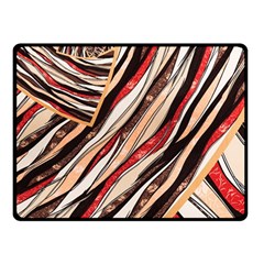 Fabric Texture Color Pattern Double Sided Fleece Blanket (small)  by Nexatart