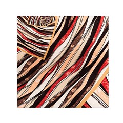 Fabric Texture Color Pattern Small Satin Scarf (square) by Nexatart