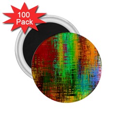 Color Abstract Background Textures 2 25  Magnets (100 Pack)  by Nexatart