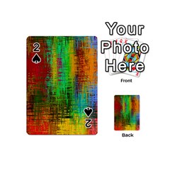 Color Abstract Background Textures Playing Cards 54 (mini) 