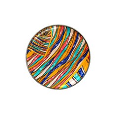 Fabric Texture Color Pattern Hat Clip Ball Marker