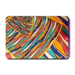 Fabric Texture Color Pattern Small Doormat  by Nexatart