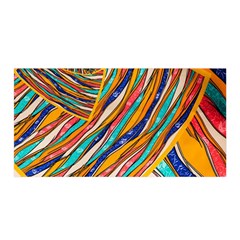 Fabric Texture Color Pattern Satin Wrap by Nexatart