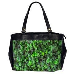 The Leaves Plants Hwalyeob Nature Office Handbags (2 Sides) 