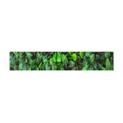 The Leaves Plants Hwalyeob Nature Flano Scarf (mini) by Nexatart