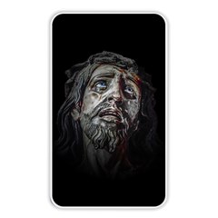 Jesuschrist Face Dark Poster Memory Card Reader by dflcprints