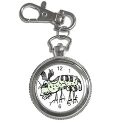 Monster Rat Pencil Drawing Illustration Key Chain Watches by dflcprints