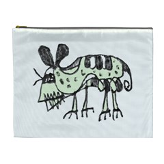 Monster Rat Pencil Drawing Illustration Cosmetic Bag (xl) by dflcprints