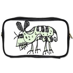 Monster Rat Pencil Drawing Illustration Toiletries Bags by dflcprints