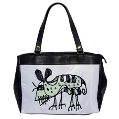 Monster Rat Pencil Drawing Illustration Office Handbags by dflcprints