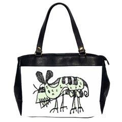 Monster Rat Pencil Drawing Illustration Office Handbags (2 Sides)  by dflcprints