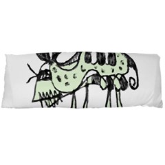 Monster Rat Pencil Drawing Illustration Body Pillow Case Dakimakura (two Sides) by dflcprints