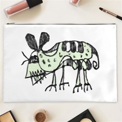 Monster Rat Pencil Drawing Illustration Cosmetic Bag (xxl)  by dflcprints