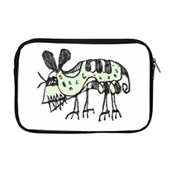 Monster Rat Pencil Drawing Illustration Apple Macbook Pro 17  Zipper Case by dflcprints