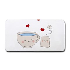 Cute Tea Medium Bar Mats by Valentinaart