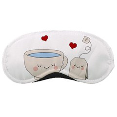 Cute Tea Sleeping Masks by Valentinaart