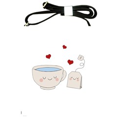 Cute Tea Shoulder Sling Bags by Valentinaart