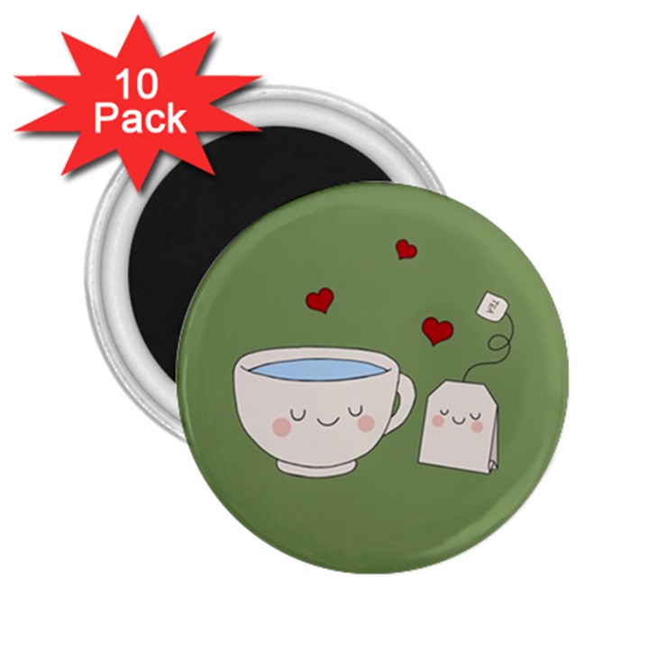 Cute Tea 2.25  Magnets (10 pack) 