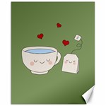 Cute Tea Canvas 16  x 20   15.75 x19.29  Canvas - 1