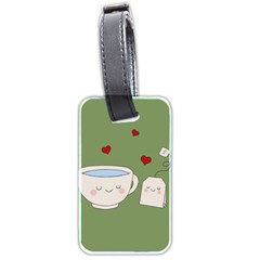 Cute Tea Luggage Tags (two Sides) by Valentinaart