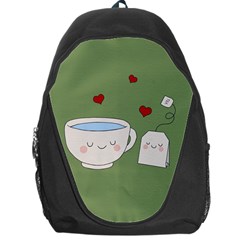 Cute Tea Backpack Bag by Valentinaart