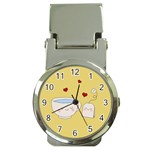 Cute Tea Money Clip Watches Front