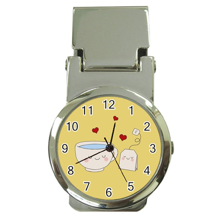 Cute Tea Money Clip Watches