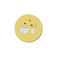 Cute Tea Golf Ball Marker by Valentinaart