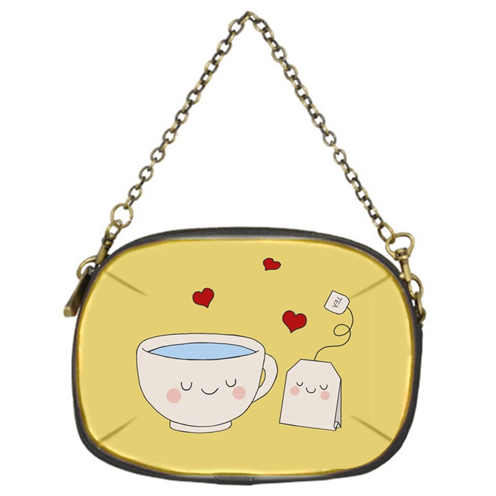 Cute Tea Chain Purses (One Side) 