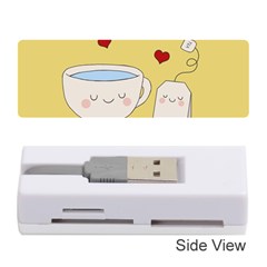 Cute Tea Memory Card Reader (stick)  by Valentinaart