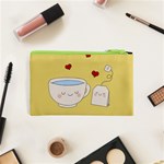 Cute Tea Cosmetic Bag (XS) Back