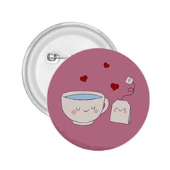 Cute Tea 2 25  Buttons by Valentinaart