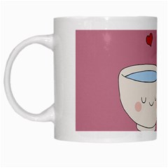 Cute Tea White Mugs by Valentinaart