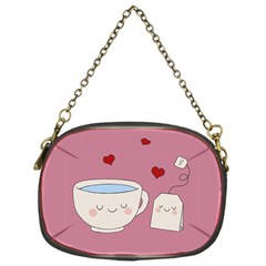 Cute Tea Chain Purses (one Side)  by Valentinaart