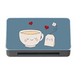 Cute Tea Memory Card Reader with CF Front