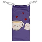 Cute Tea Jewelry Bag Back