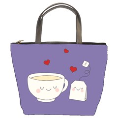 Cute Tea Bucket Bags by Valentinaart