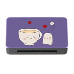 Cute Tea Memory Card Reader With Cf by Valentinaart