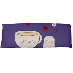 Cute Tea Body Pillow Case Dakimakura (two Sides) by Valentinaart