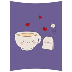 Cute Tea Back Support Cushion by Valentinaart