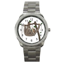 Cute Sloth Sport Metal Watch