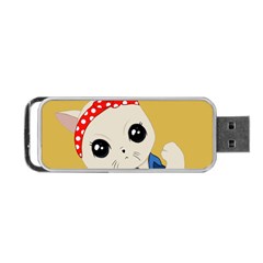 Feminist Cat Portable USB Flash (Two Sides)