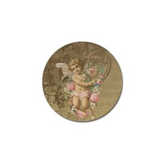 Cupid - Vintage Golf Ball Marker by Valentinaart