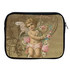 Cupid - Vintage Apple Ipad 2/3/4 Zipper Cases by Valentinaart