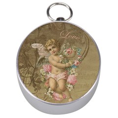 Cupid - Vintage Silver Compasses by Valentinaart