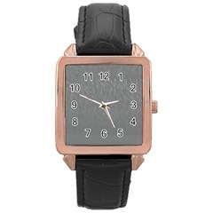 Misty Mountain Pt 2 Rose Gold Leather Watch  by Cosmicnaturescapes