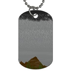 Misty Mountain Pt 2 Dog Tag (two Sides) by Cosmicnaturescapes